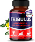 Tribulus Terrestris 98% Saponins - Enhanced 12-in-1 Formula with Yohimbine, Red Panax Ginseng, Ashwagandha for Boosting Energy, Stamina & Endurance* - Made in The USA