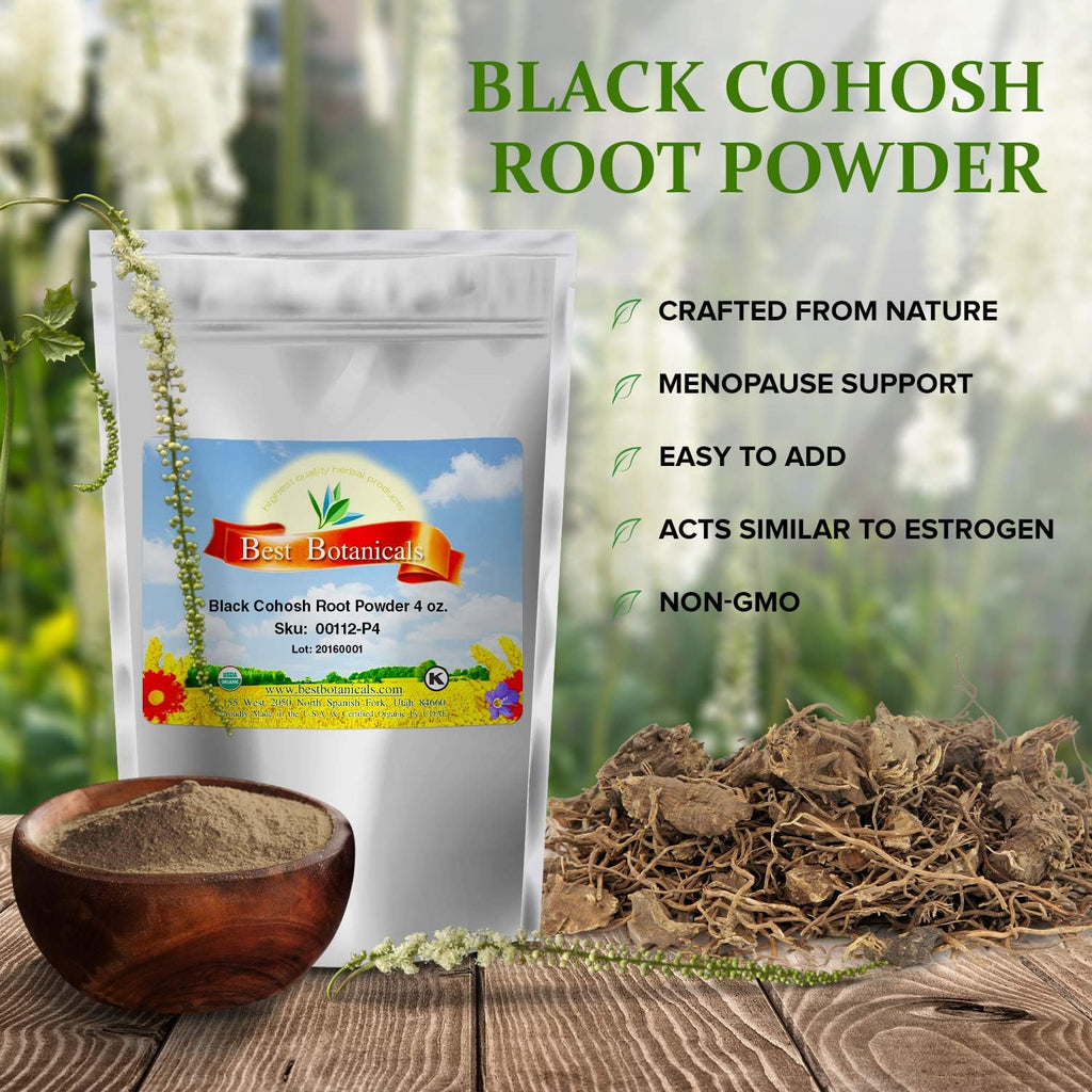 Best Botanicals Black Cohosh Root Powder 4 oz.