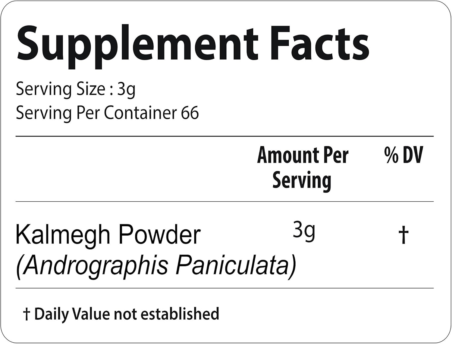 bixa BOTANICAL Andrographis Powder 200 Grams 7 OZ | Andrographis Paniculata | Bitter Herb Kalmegh | Herbal Supplement Natural Liver Tonic | Ayurvedic herb for Digest toxins