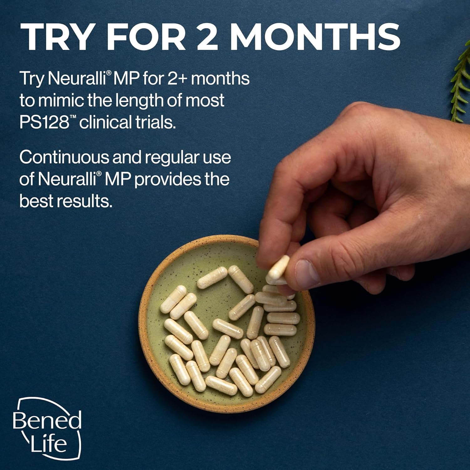 Bened Life Neuralli MP, Medical Food with PS128 for People with ASD and PD (30-Day Supply)
