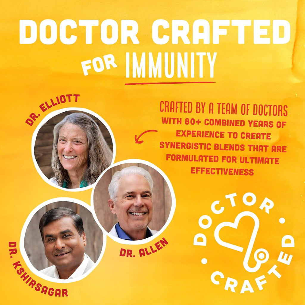 Vive Organic Immunity Boost Shots -Variety 4 Pack (2oz, 4 Count)