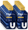 UCAN Edge Energy Gel Shots, Salted Caramel + Caffeine (12, 2 Ounce Packets) for Running, Training, Workouts, Fitness, Cycling, Crossfit | Sugar-Free, Vegan, & Keto Friendly Energy