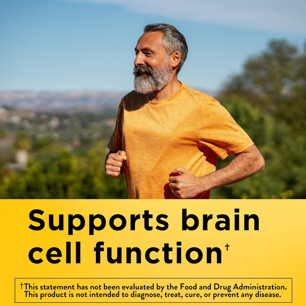 Nature Made Super B Energy Complex, Dietary Supplement for Brain Cell Function Support, 60 Softgels, 60 Day Supply