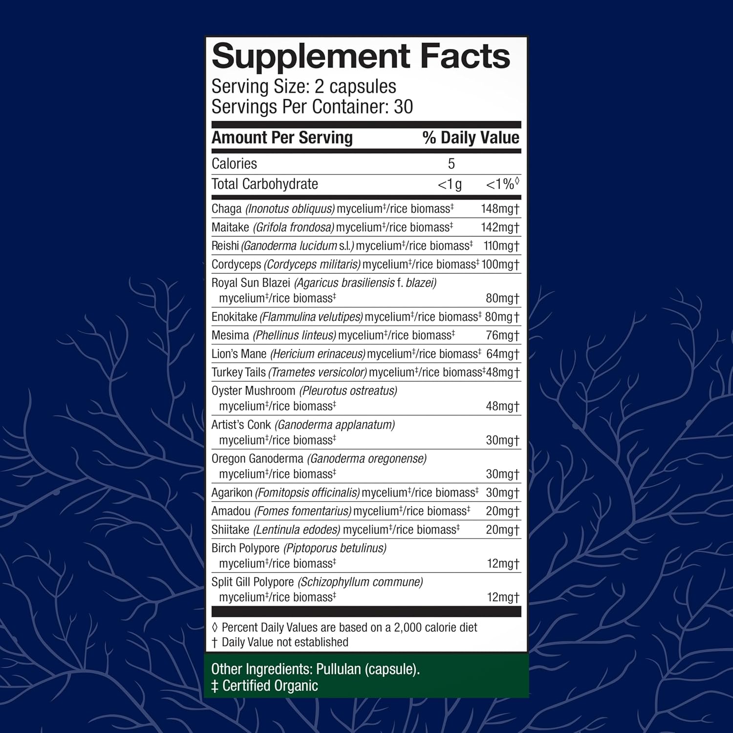 Host Defense MyCommunity Capsules - 17 Species Blend Mushroom Supplement for Immune Support - Herbal Aid with Lion's Mane, Reishi. Chaga, Cordyceps, Turkey Tail & More - 60 Capsules (30 Servings)*