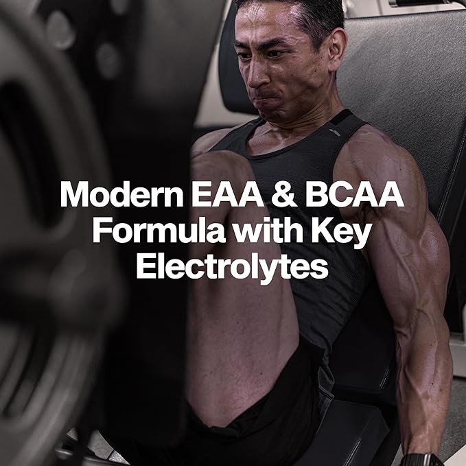 MuscleTech Platinum Essential Amino Acids Supplement with Electrolytes, Fruit Punch - Pre-Workout Powder for Energy, Muscle Growth & Strength Builder - EAA Complex for Men & Women - 30 Servings