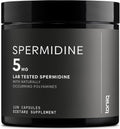 Toniiq Ultra Concentrated 500mg Spermidine Supplements for Men and Women - Non-Synthetic Spermidine Standardized to No Less Than 1% Spermidine - 5mg Spermidine per Serving Rice Germ Extract