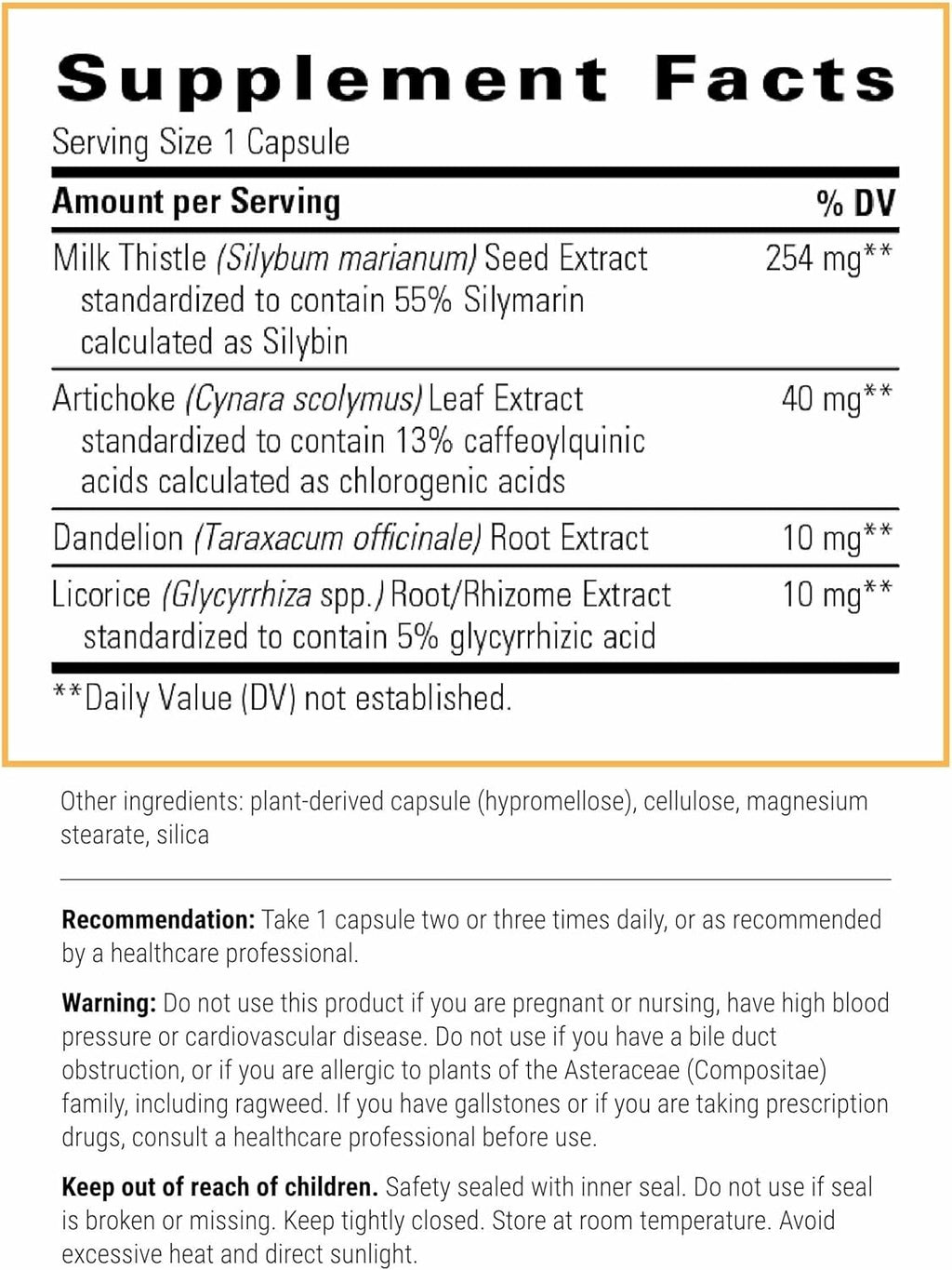 Integrative Therapeutics Super Milk Thistle X - Herbal Supplement for Liver Health Support with Milk Thistle, Licorice Root Extract & More* - Gluten-Free & Dairy-Free - 120 Capsules (120 Servings)