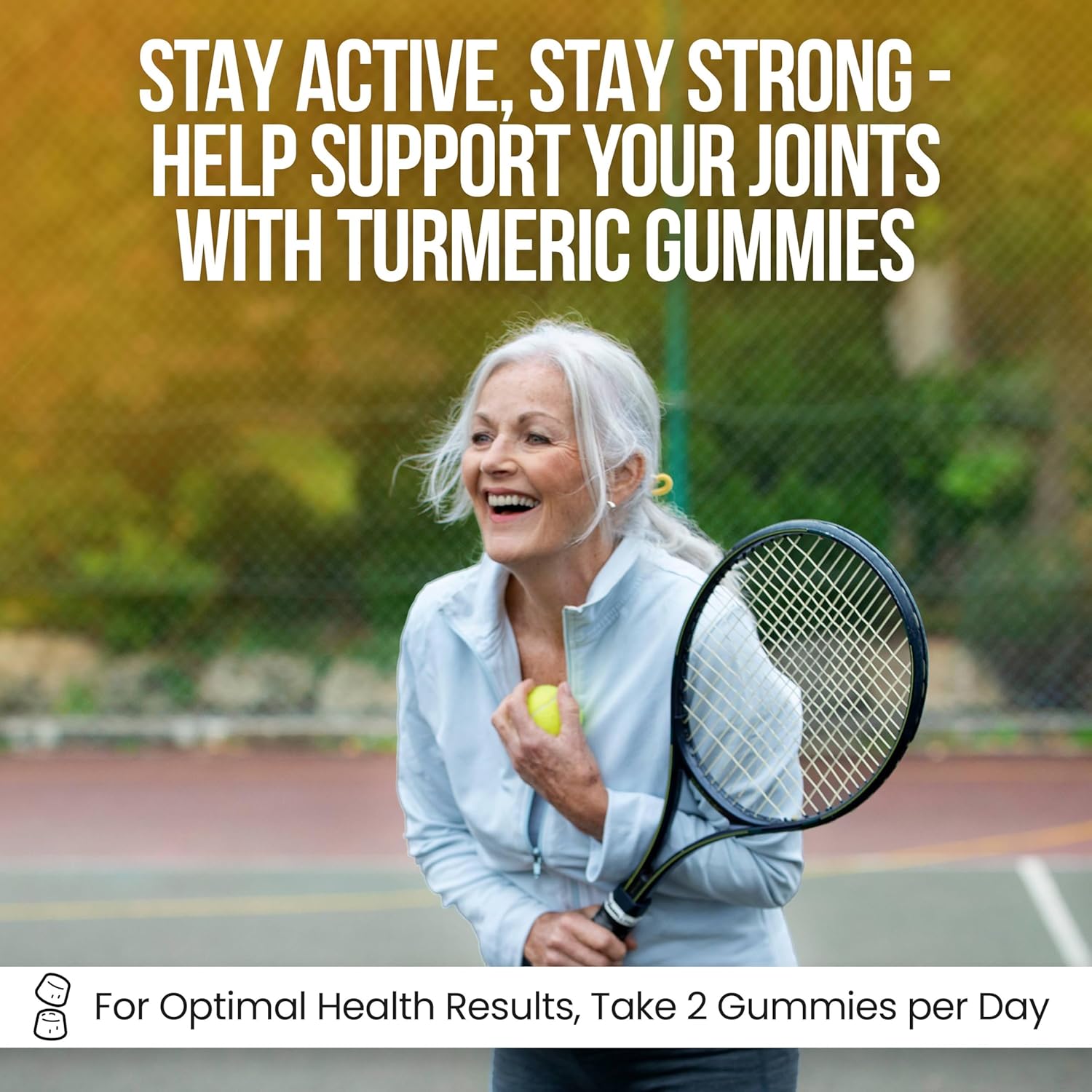 Curcumin Turmeric Gummies – Extra Strength 2000mg 8:1 Extract Turmeric Supplement Gummies with Black Pepper & Ginger – Vegan Non-GMO Joint Support Chewables – Peach Flavor - Pack of 2