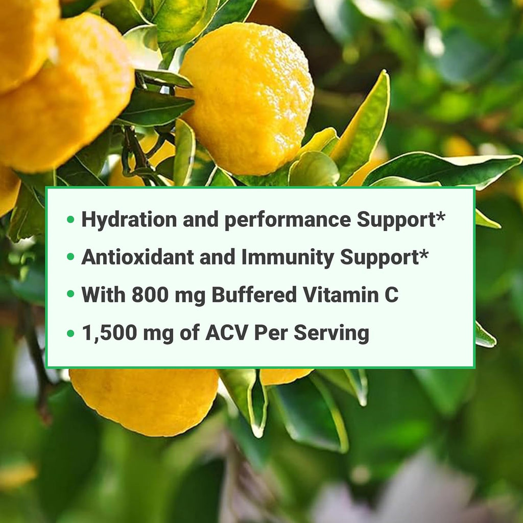 Essential Elements Hydration Packets - Yuzu Lime Pack - Sugar Free Electrolytes Powder Packets - 25 Stick Packs of Electrolytes Powder No Sugar - Hydration Drink - with ACV & Vitamin C