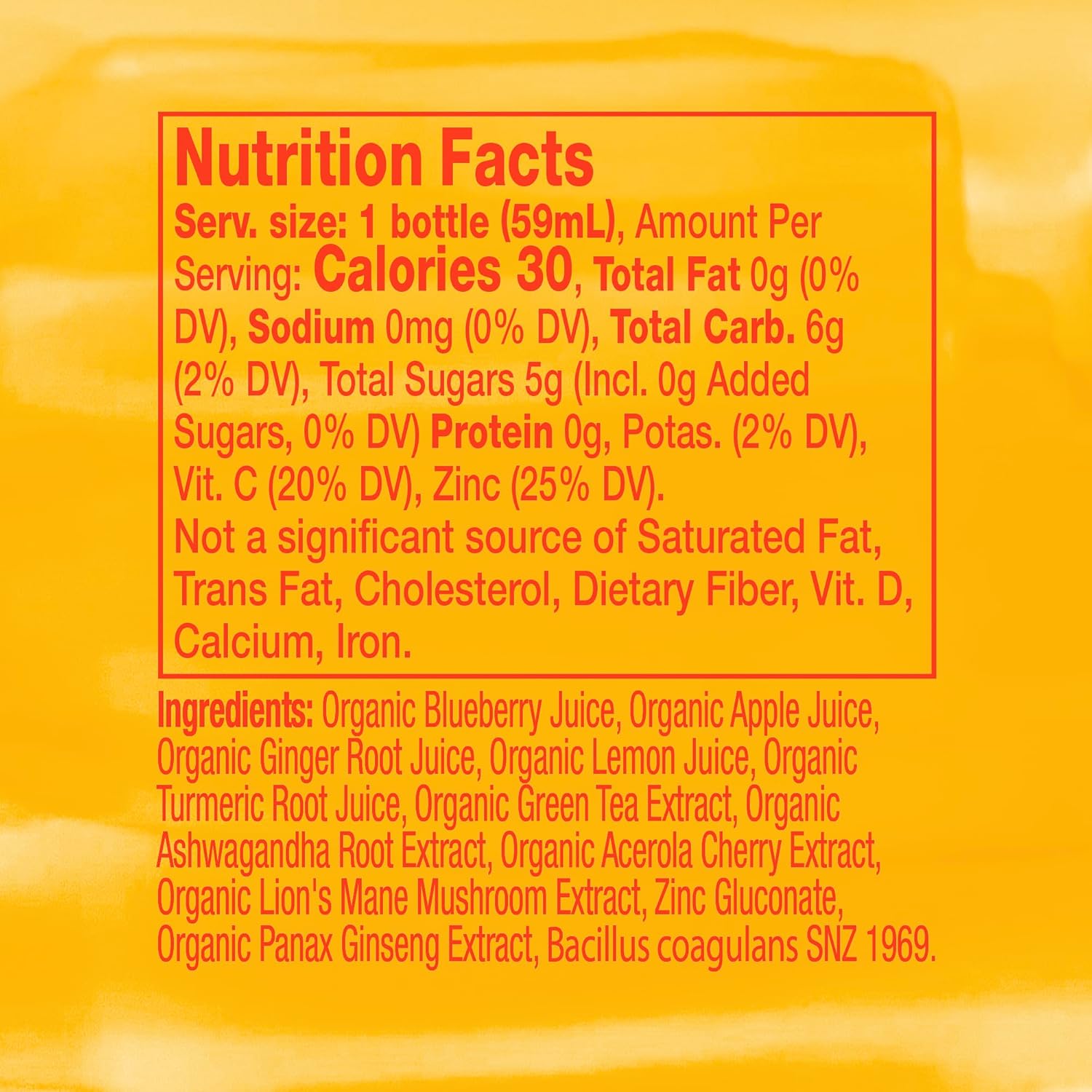 Vive Organic Energy Shot + Immune Support, Immune Defense with Ashwagandha, Green Tea & Caffeine, Gluten Free, Vegan, Energy and Focus, 2 Fl Oz (Pack of 12)