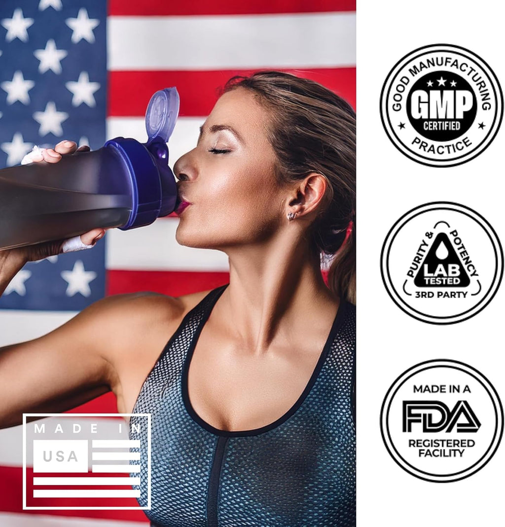 BULLFIT Pre Workout Powder, Support for Men & Women, L Citrulline, Creatine, Beta Alanine & Electrolytes, Powdered Drink Mix with No Sucralose & Zero Sugar, 20 Srvgs (20 SRV, Blue Raspberry)
