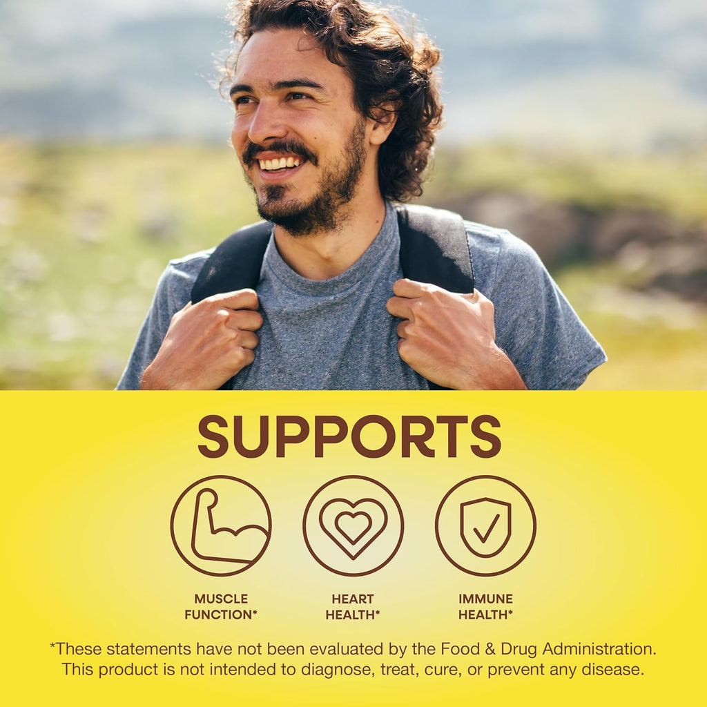 Nature's Way Alive! Men's Multivitamin Gummies, Supports Energy Metabolism*, Muscle Function*, Superfood Antioxidants(1), B-Vitamins, Vegetarian, Fruit Flavored, 60 Gummies (Packaging May Vary)