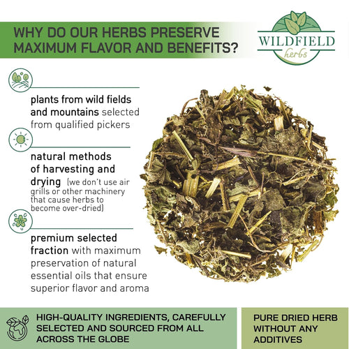 4 oz. Dried Nettle Leaf Tea Ortiga Planta Nettle Herb Bulk Stinging Nettle Leaf Herb Tea (Urtica dioica) - 113g Stinging Nettle Leaves Herbal Tea ortiga verde te