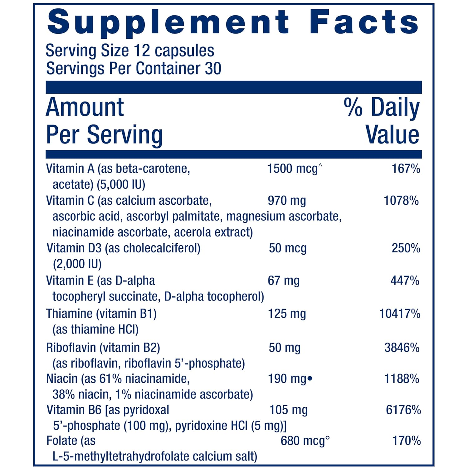 Life Extension Mix™ Capsules Without Copper, high Potency, Advanced Vitamin, Mineral, Fruit & Vegetable Formula, Vitamin B, C, D, E, for Whole-Body Health, Healthy Aging, Gluten-Free, 360 Capsules