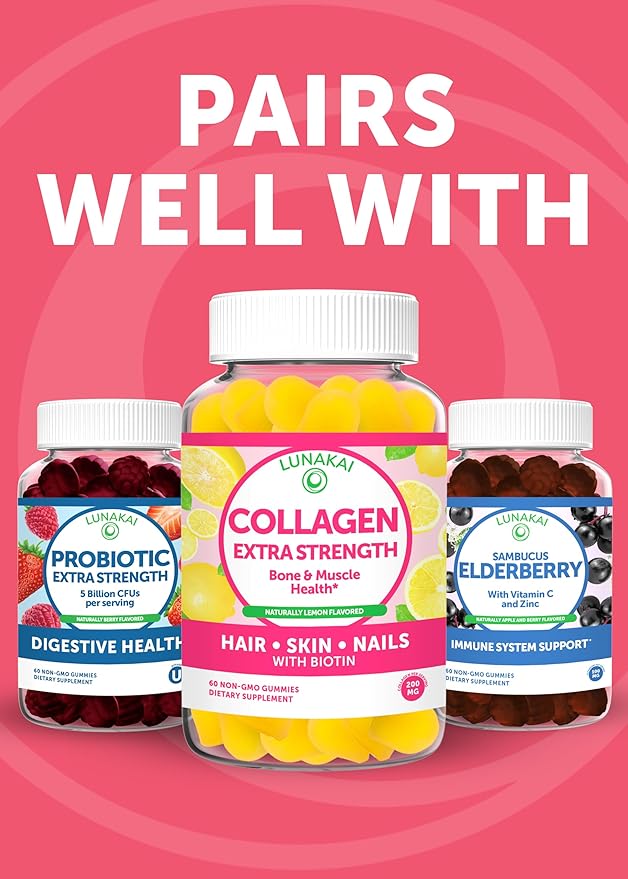 Lunakai USA Made Womens Multivitamin Gummies – Delicious Daily 16 Multi Vitamins for Women – Wellness, Energy & Essential Health Support, 60ct