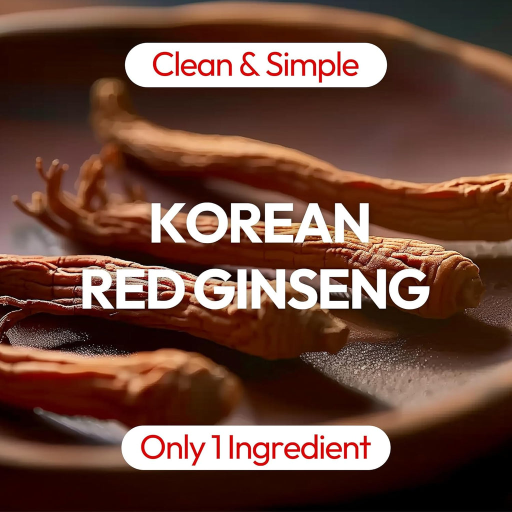 Korean Red Ginseng Extract Paste (HongSam Jung) - Panax Ginseng Adaptogen Supplements - Energy Boost & Immune Support, Caffeine Free & Gluten Free (50g, 1.76 oz)