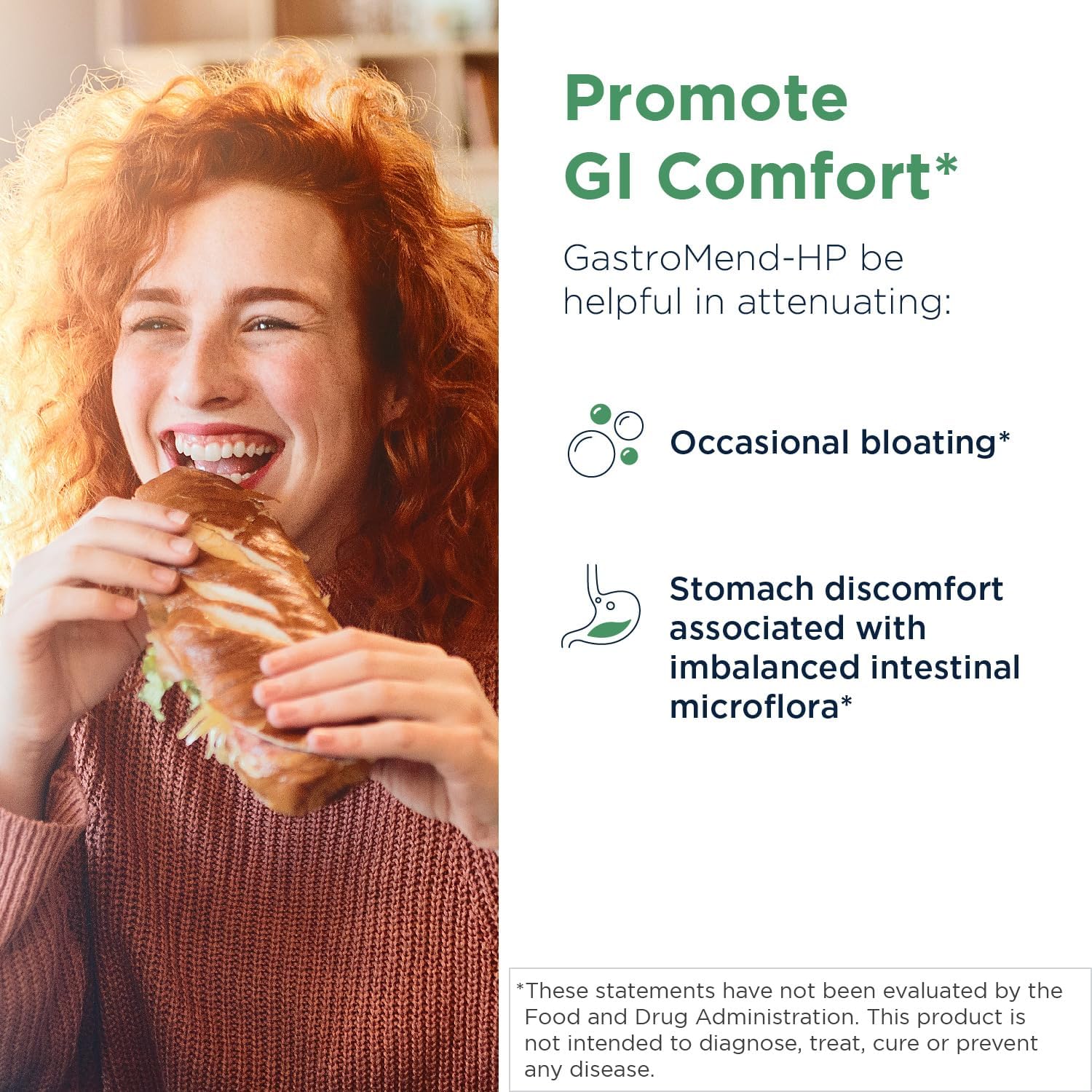 Designs for Health GastroMend HP - Gut Health Supplements - Gut Mucosa Support with Mastic Gum + DGL Licorice + 'Vitamin U' - May Help Occasional Bloating or Upset Stomach - Vegan (120 Capsules)