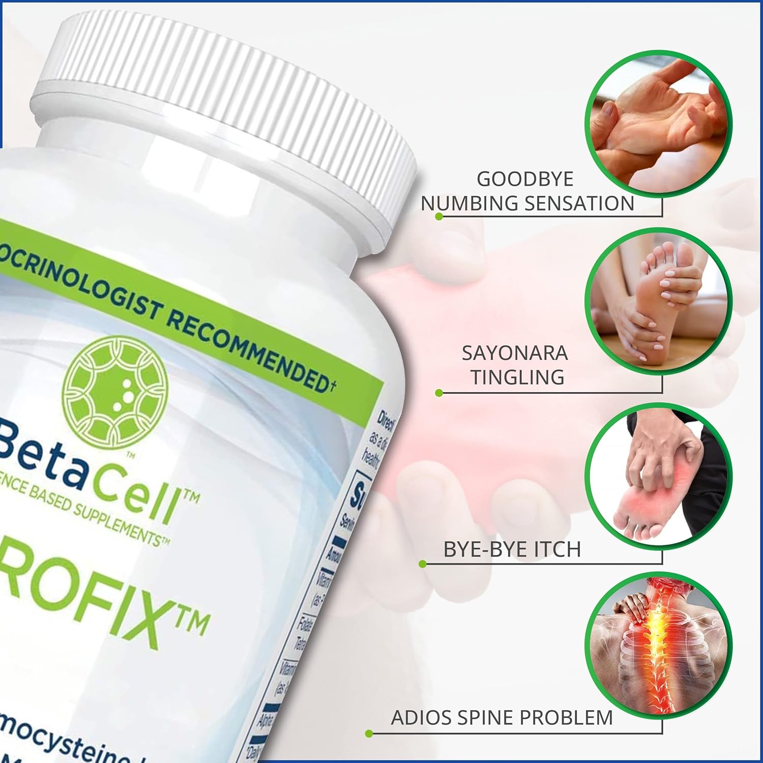 Neurofix Nerve Support Supplement - 60 Veg Capsules