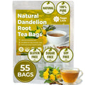 TagalicaTa Premium 55 Dandelion Root Tea Bags - 100% Natural & Pure, Eco-Conscious, Herbal Tea - No Sugar, No Caffeine, No Gluten, Vegan