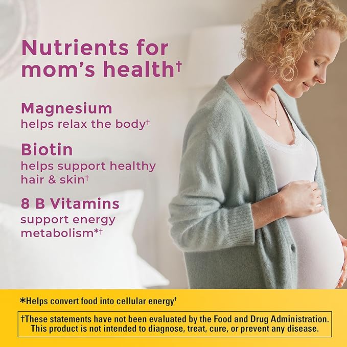 Nature Made Prenatal Multivitamin with Folic Acid, Vitamin & Mineral Supplement, Daily Nutritional Support, Prenatal Vitamins for Women, 90 Tablets, 90 Day Supply