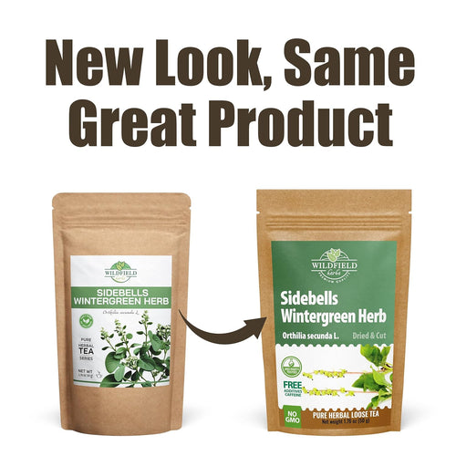 1.8 oz. Dried Cut Sidebells Wintergreen Herb Tea (Orthilia Secunda) - 50 g One-Sided Wintergreen Herbal Tea Orthilia (Peralito)