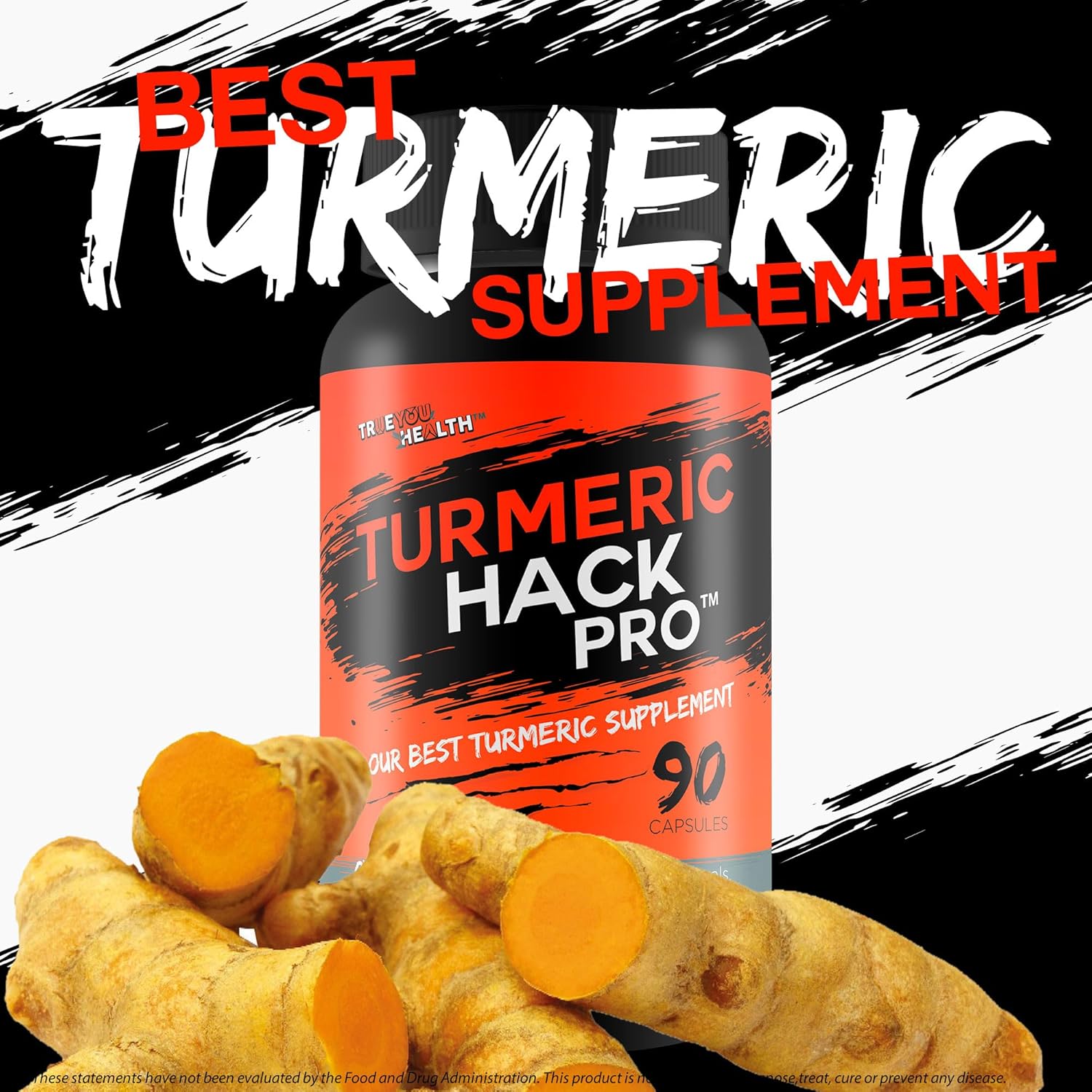 Turmeric Hack Pro - Our Best Super High Absorption Turmeric Curcumin With Black Pepper, Cinnamon, Ginger, Berberine & More! Extra Strength Turmeric And Cinnamon Hack Turmeric Trick Turmeric Supplement