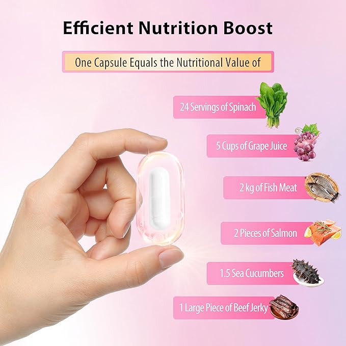NYO3 Multivitamin for Women with 22 Essential Nutrients | 7 Minerals & 3 Special Additives & 12 Vitamins | Lutein, Zeaxanthin, Grape Seed | Nourish Hair/Skin/Nail | Energy Support | 60 Day Supply