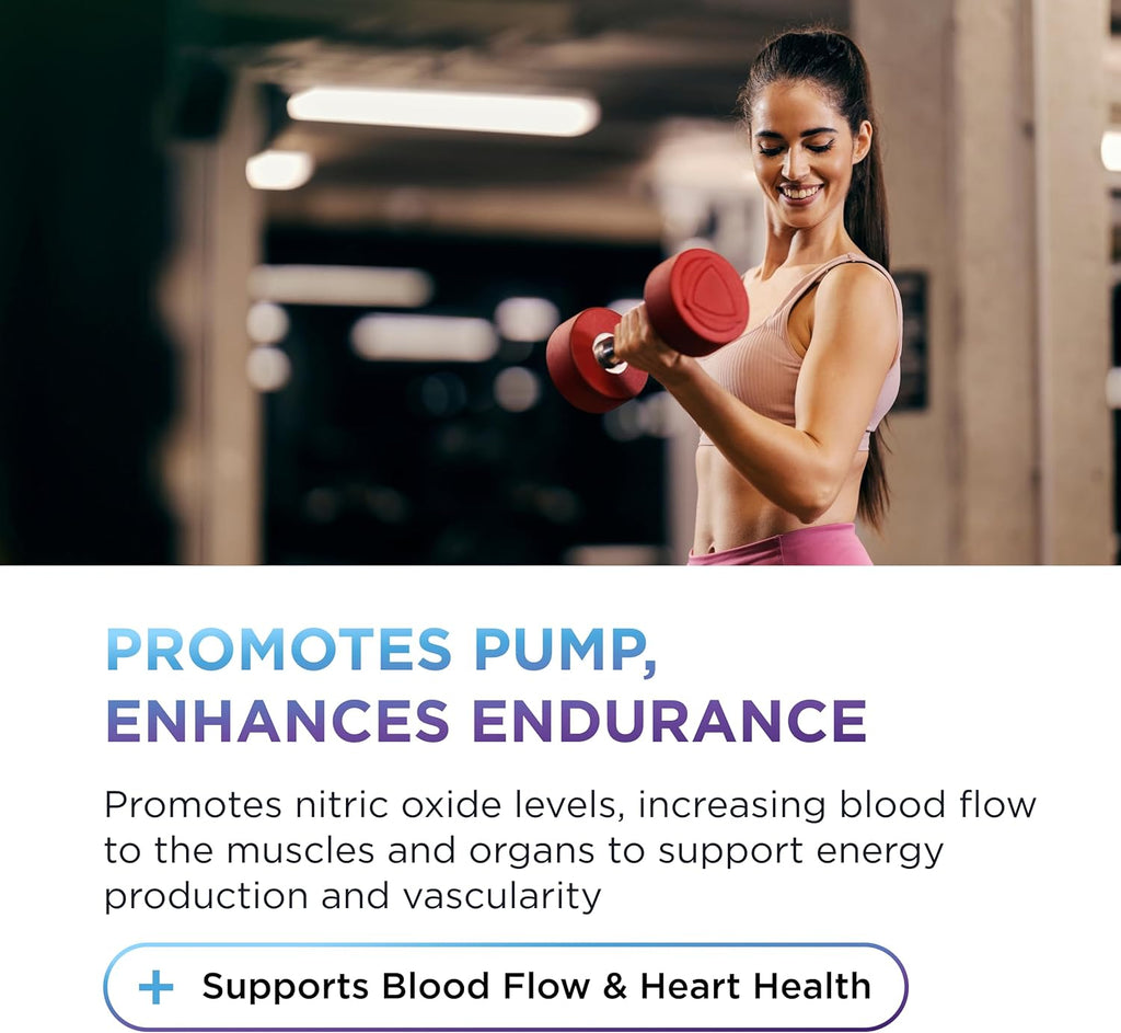 Dr. Emil - Elite L Arginine (3150mg) + L-Citrulline Highest Dose - Nitric Oxide Supplement for Vascularity, Endurance and Heart Health (AAKG and HCL) - 90 Tablets