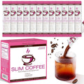 Skinny Coffee Green Coffee Bean Extract Powder | USTAR Slim Coffee with 12 Natural Health Blends Gluten-Free Instant Coffee for Energy & Metabolism, 120g (12 Sticks)
