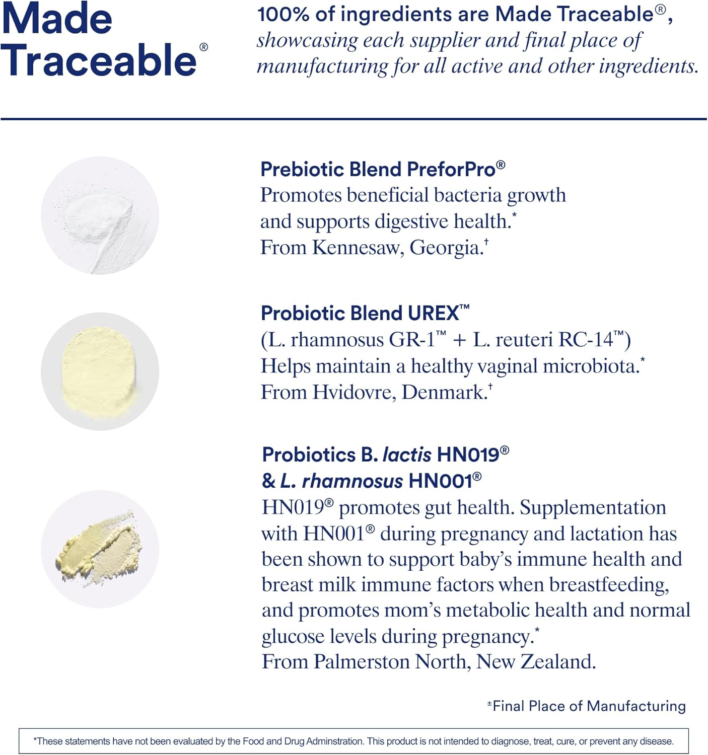 Ritual Natalbiotic™ Microbiome Support†* Biotics for Mom & Baby. Formulated to Support Digestive Health, Vaginal Health, and Baby’s Immune Health.* Designed with OB/GYNs‡. Non-GMO, Vegan, 30 Days