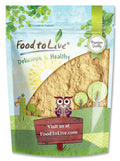 Food to Live Yellow Maca Powder, 4 Pounds – Raw Ground Maca Root, Vegan, Kosher, Keto, Non-Gelatinized, Bulk, Rich in Vitamin C