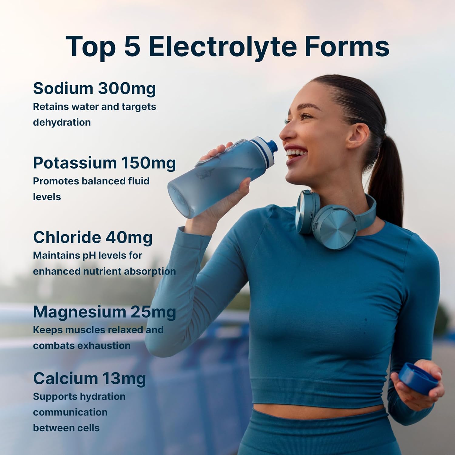 Fizzy Electrolyte Drink Tablets, 4 Pack (40 Bisected Pieces) | 160 Servings | No Sugar Electrolytes Powder Alternative | Daily Hydration with Sodium, Potassium & Magnesium | Natural Lemon Lime Flavor