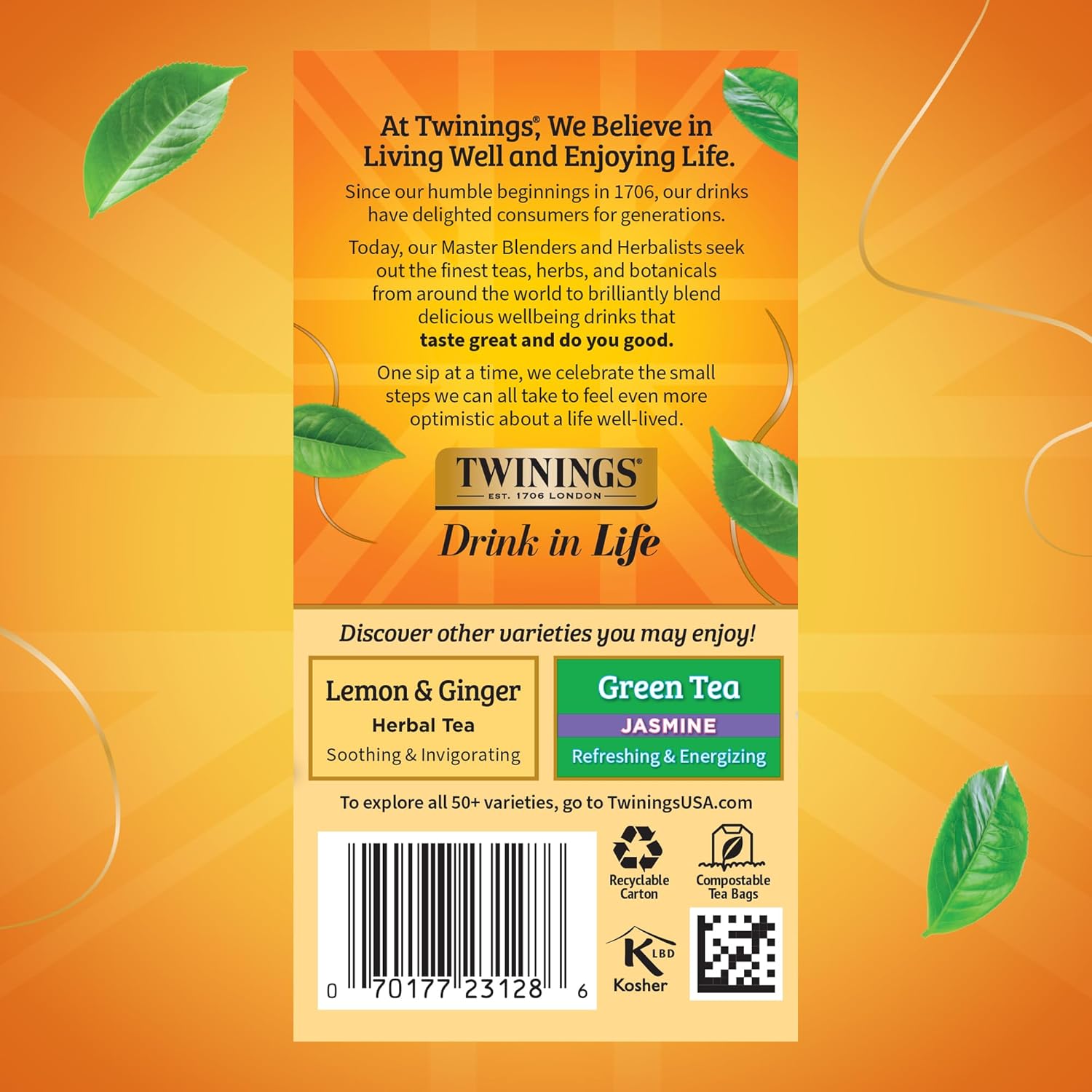 Twinings Tea Chamomile Honey and Vanilla Tea, 20 ct