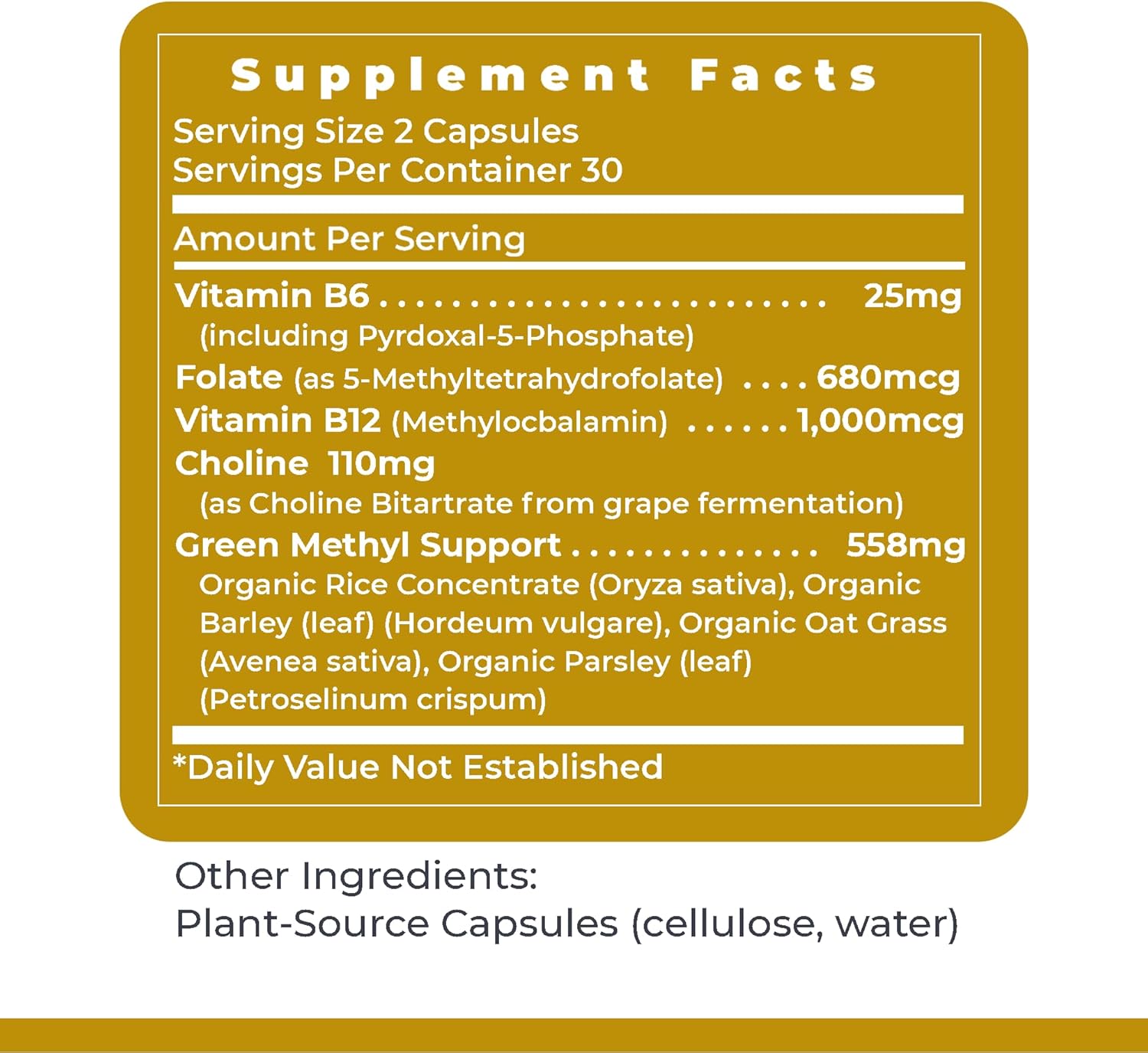 Premier Research Labs Phyto Methylate - B Vitamin Supplement - Supports Methylation, Detox, Brain & Heart Health - 5-MTHF & P5P - 60 Plant-Source Capsules