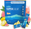 Supercalm Drink Mix - Ashwagandha KSM 66, Magnesium Glycinate & L-Theanine Supplement, Vitamin D3 - Ashwagandha Root Extract - Focus and Relaxation Support (20 Travel Packets) - Yuzu Guava