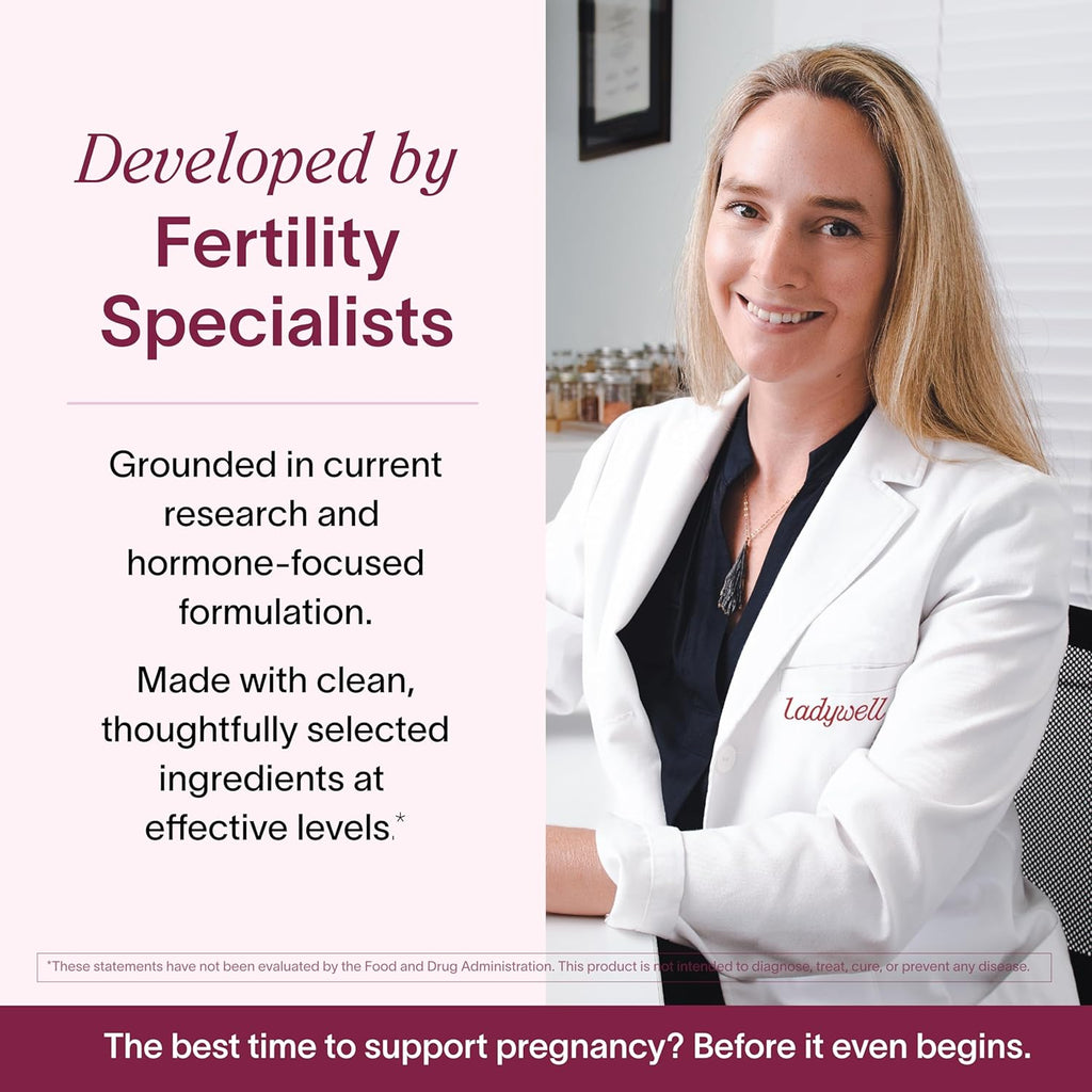 Prenatal Multivitamin | Conception, Pregnancy & Postpartum | Key Ingredients Including DHA, Folate & Iron | Expertly-Formulated & Tested | Designed for Absorption with Nausea Support, 60 Ct