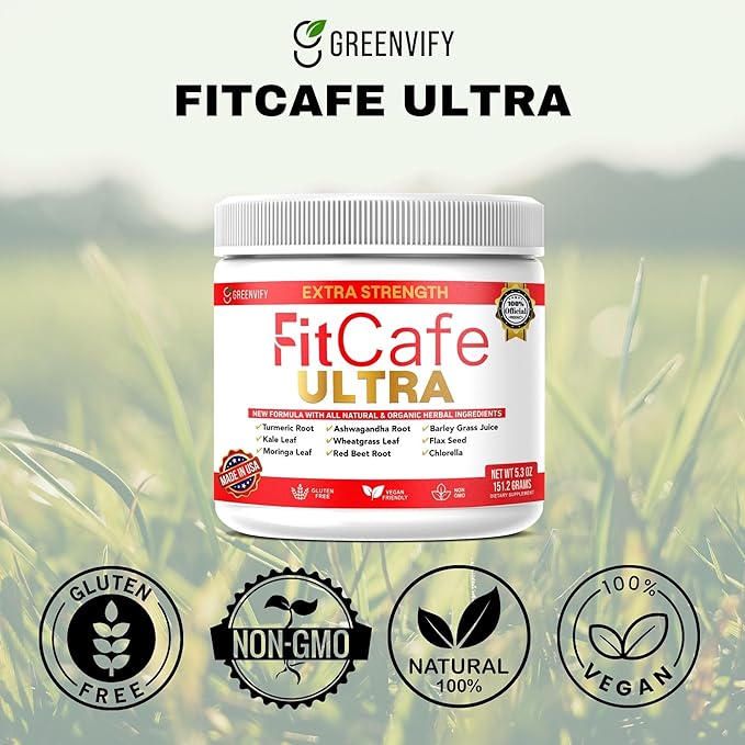 FitCare Ultra Extra Strength Organic Herbal Supplement with Turmeric, Ashwagandha, Moringa (2)