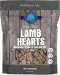 Shepherd Boy Farms Freeze Dried Dog and Cat Treats, Lamb Heart, All Natural Single Ingredient Freeze-Dried Dog Treat & Dog Snacks, Made in USA, High Protein, Essential Nutrition of Raw Dog Food, 8oz