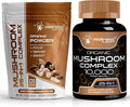 WELLNESS LABSRX Mushroom Powder 2000mg - Mushroom Supplement Capsules