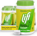 Lift Glucose Fast-Acting Glucose Chewable Energy Tablets, Lemon & Lime, 50 ct Jar (Pack of 6)