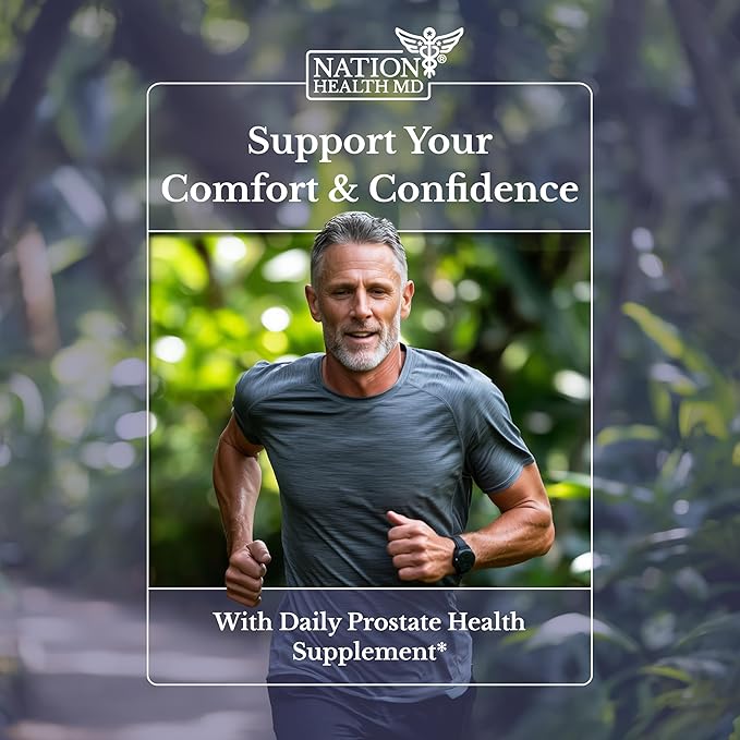 Flow Active - Prostate Health Supplements for Men - Bladder & Prostate Support Vitamins - with Saw Palmetto, Selenium, Stinging Nettle, Pygeum & Pine Bark Extract - 30 Capsules