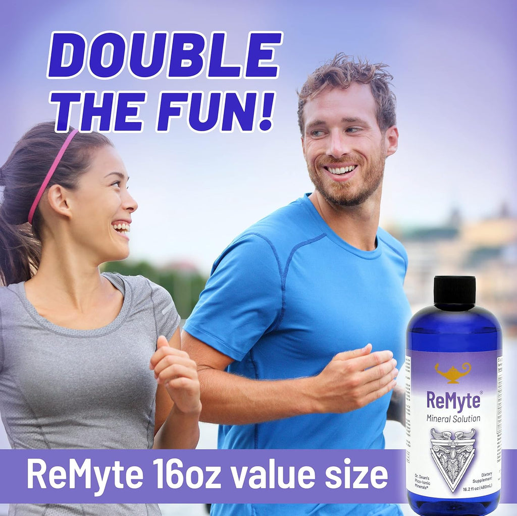 RnA ReSet ReMyte – Electrolyte Mineral Solution with Magnesium, Iodine, Selenium & Zinc, 16.2 Fl Oz (1-Pack)