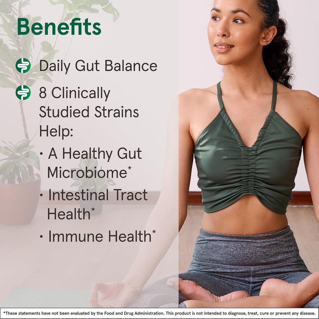 Jarrow Formulas Probiotics for Women and Men Digestive Health - Probiotic Nutritional Supplements, Gut Health, 25 Billion CFU, Jarro-Dophilus, 60 Capsules, 60 Day Supply