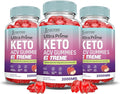 (3 Pack) Ultra Prime Keto ACV Gummies Extreme 2000MG UltraPrime Keto Gummies Apple Cider Vinegar Formulated with Pomegranate Beet Juice Powder B12 Vegan Non GMO 180 Gummys