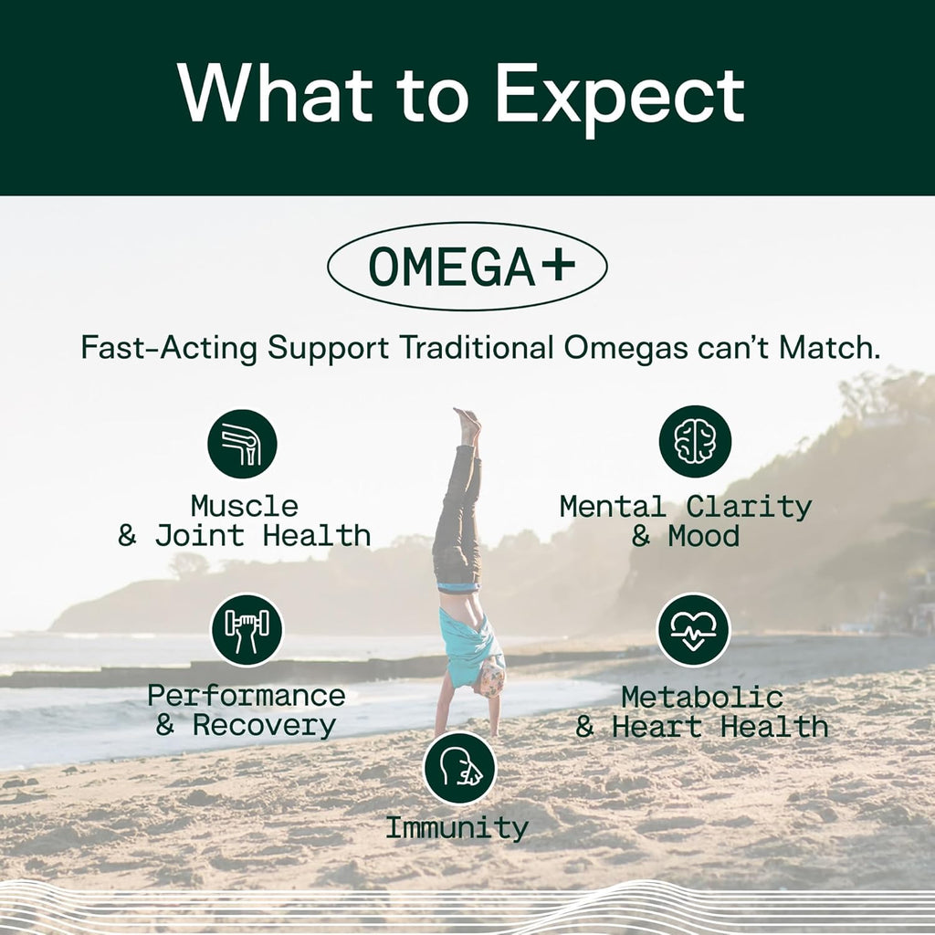 Adapt Naturals Omega 3 Fish Oil Supplement with Bioavailable Curcumin & Black Seed, 1500mg Fish Oil EPA DHA Omega 3 Fatty Acids to Support Joints, Muscles & Heart | Unflavored - 30 Days Supply