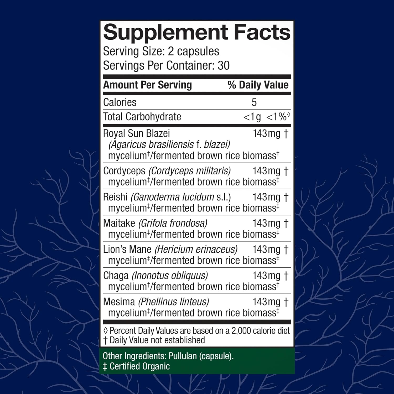 Host Defense Stamets 7-7 Species Blend - Mushroom Supplement for Immune Support - Includes Royal Sun Blazei, Cordyceps, Reishi, Maitake, Lion's Mane, Chaga & Mesima - 60 Capsules (30 Servings)*