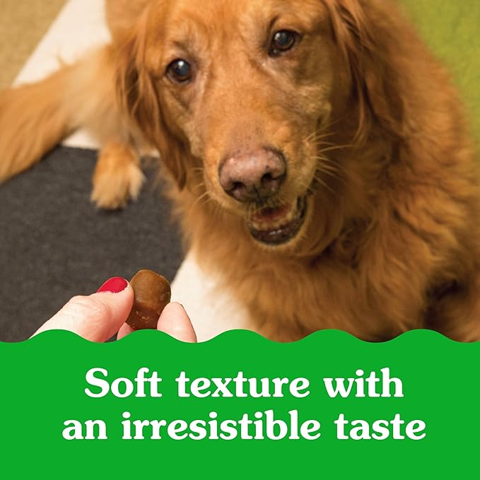 Greenies Pill Pockets for Dogs Large Size, Soft Dog Treats, Chicken Flavor, 7.9 oz. Pouch (30 Treats)