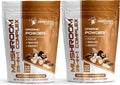 Mushroom Powder, 25 in 1 Mushrooms Supplement - 2000mg, 25 Superfood Mishroom Lions Mane Powder with Chaga, Shiitake, Cordyceps, Reishi - Lion's Mane Mushroom - Pack of 2