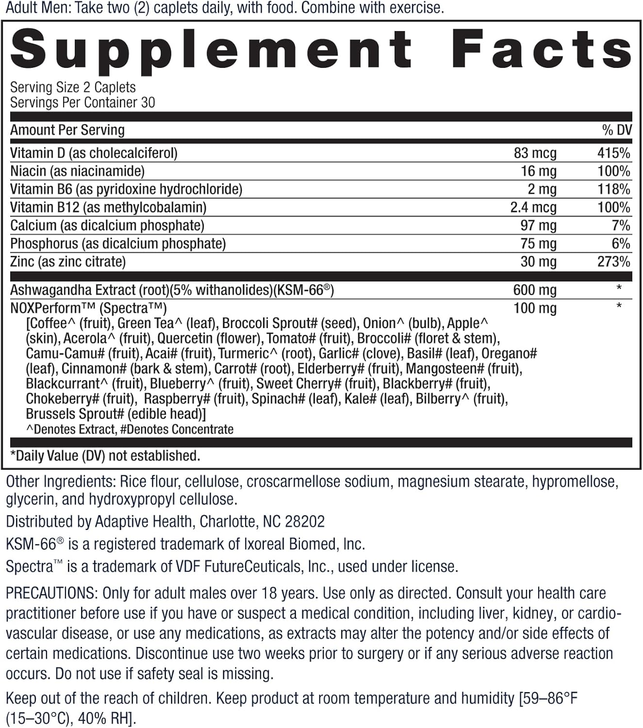 Ageless Male Max Total Testosterone Booster for Men (180 Caplets, 3-Pack)