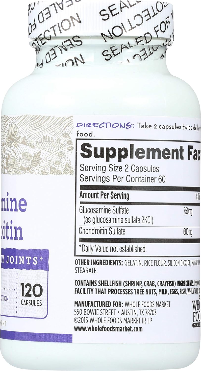 365 by Whole Foods Market, Glucosamine Chondroitin, 120 Count